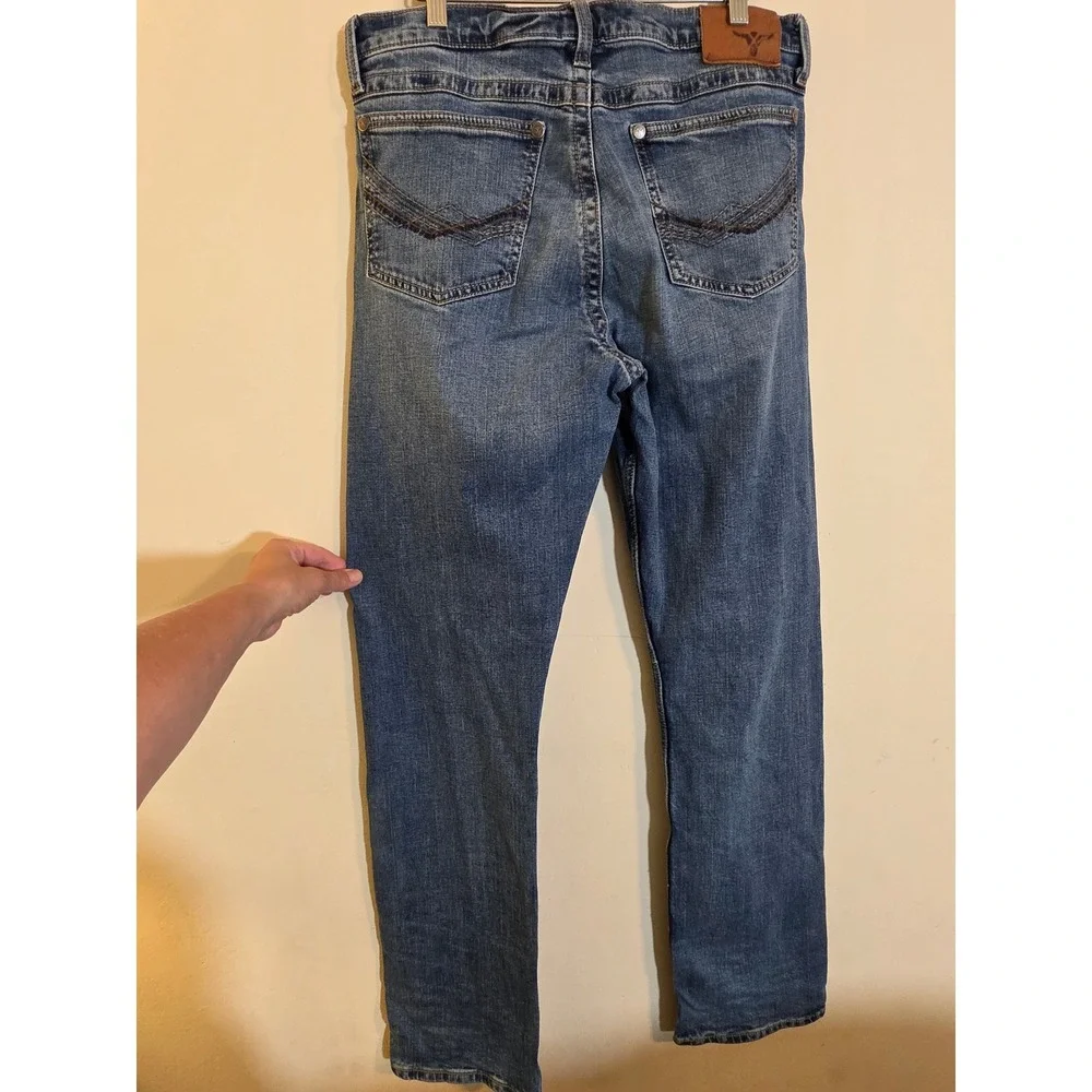 Wrangler 20X No. 44 Slim Fit Jeans Mens 33x36 Medium Wash Stretch 1044MWXMA